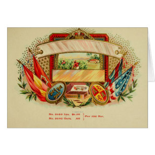 Vintage Cigar Box Label