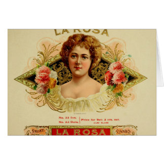 Vintage Cigar Box Label