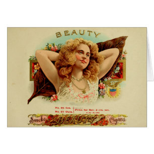 Vintage Cigar Box Label