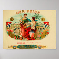 Vintage Cigar Box Label