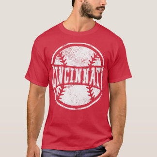 Vintage Cincinnati Baseball Baseball Team Gift T-Shirt