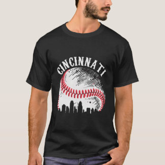 Vintage Cincinnati City Baseball At T-Shirt