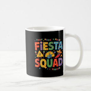 Vintage cinco de mayo mexican fiesta squad women coffee mug