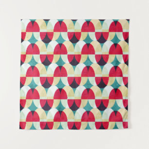 Vintage circle, seamless abstract pattern. tapestry