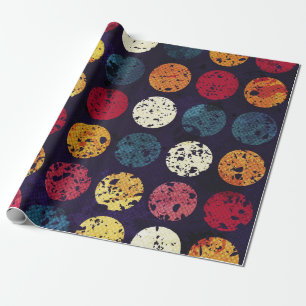 vintage circle seamless patternpattern,abstract,te wrapping paper