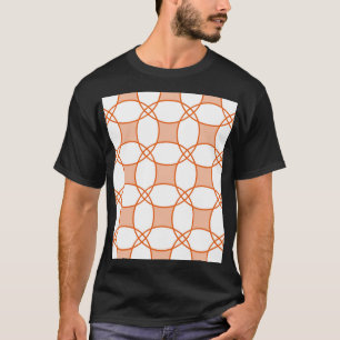 Vintage Circles Art: Seamless Geometric Pattern T-Shirt