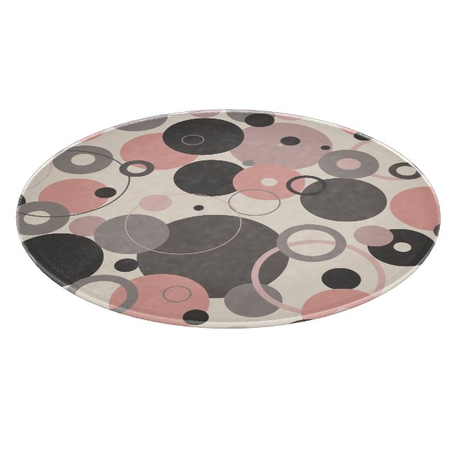 Vintage Circles Cutting Board (Corner)