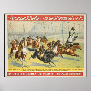 Vintage : circus Barnum & Bailey - Poster