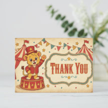 Vintage Circus Birthday Party