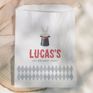 Vintage Circus Boy Birthday Party Thank You Favour Bags