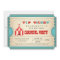 Vintage Circus Carnival Birthday Party Ticket