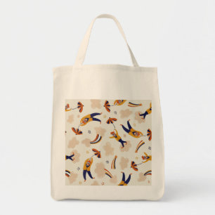 Vintage Circus Carnival Clown Party Tote Bag