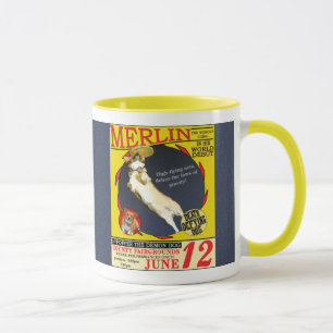 Vintage Circus Corgi Mug