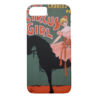 Vintage Circus of Female Acrobat on a Horse Case-Mate iPhone Case