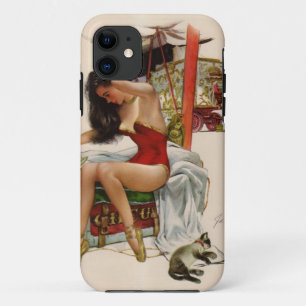 Vintage Circus Pin-up Girl iphone 5 cases