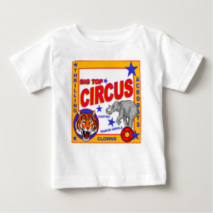 Vintage Circus Poster Baby T-Shirt