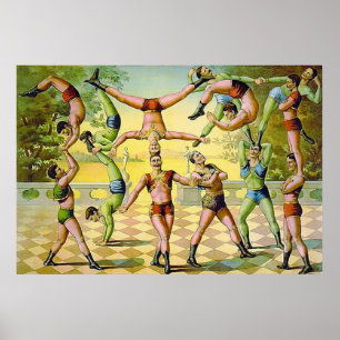 Vintage Circus Print. Poster