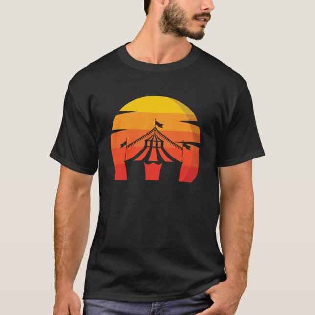 Vintage Circus Retro   Circus T-Shirt (Front)
