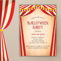 Vintage Circus Themed Halloween Costume Party