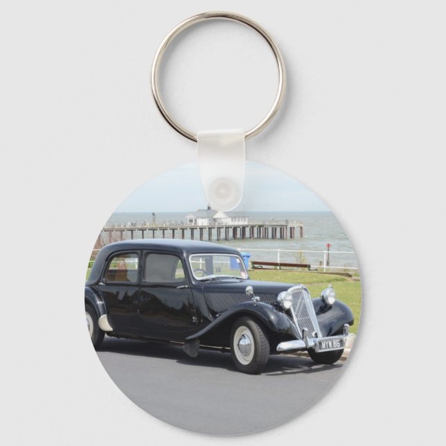 Vintage Citroen Key Ring (Front)