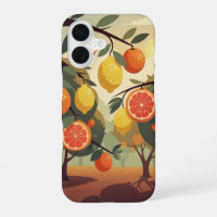 Vintage Citrus Orchard