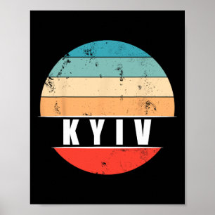 Vintage City Trip Kyiv - Ukraine Poster