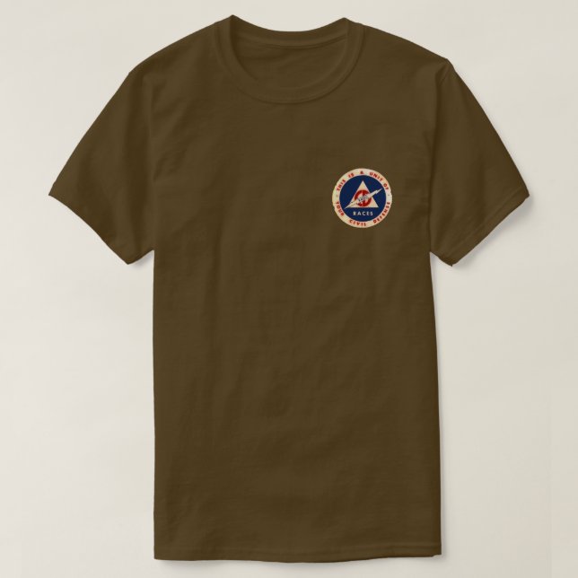 vintage civil defence logo T-Shirt (Design Front)