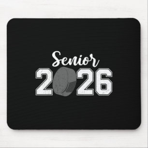 Vintage Cl Of 2026 Hockey Senior 2026 Graduation 2 Mouse Pad