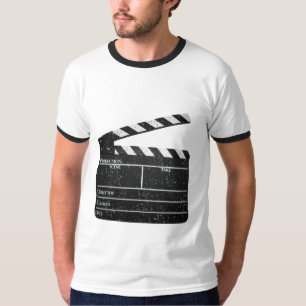 Vintage Clapperboard Filmmaker slate Movie T-shirt