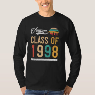 Vintage Class of 1998 High School or College Gradu T-Shirt