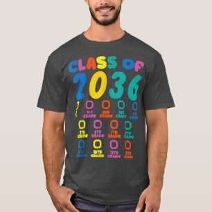Vintage Class of 2036 Senior Graduation Teachers S T-Shirt