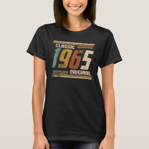 Vintage Classic 1965 Original 58th Birthday Decora T-Shirt