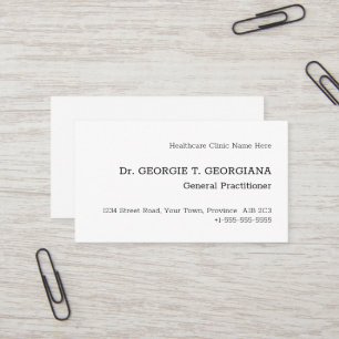Vintage, Classic, and Traditional Business Card