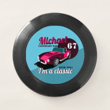 Vintage classic antique car legendary dad name  