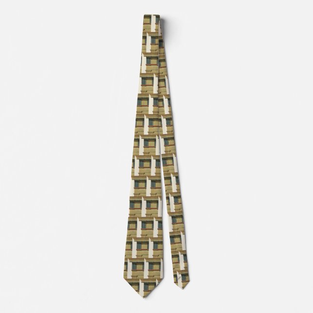 Vintage Classic Architecture, Temple Entablature Tie (Front)