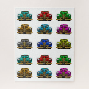 Vintage classic car jigsaw puzzle