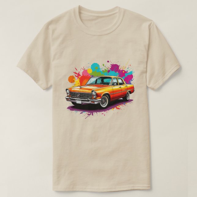 Vintage Classic Car T-Shirt (Design Front)