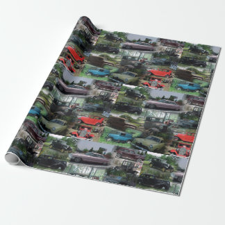 Vintage Classic Cars Wrapping Paper