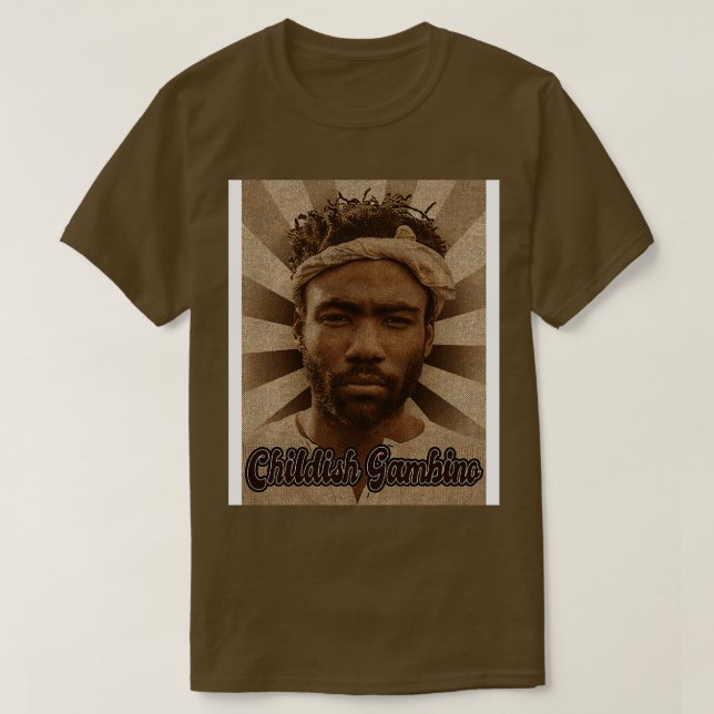 Vintage Classic Childish Gambino TShirt (Design Front)