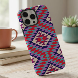 Vintage Classic Colourful aesthetic pattern iPhone 16 Pro Max Case