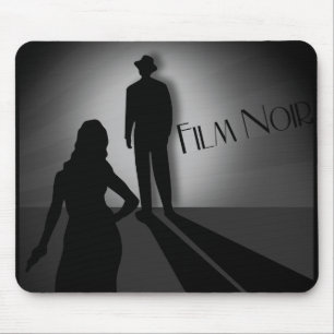 vintage classic film noir mouse pad