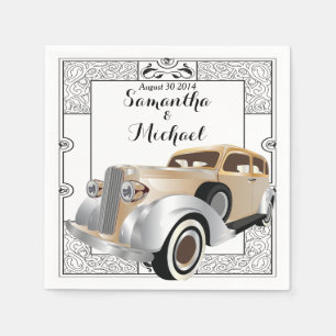 Vintage Classic Gatsby Style Napkin
