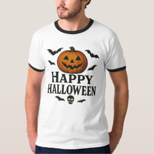 Vintage/classic Happy Halloween jack-o-lantern T-Shirt