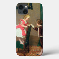 Vintage Classic Painting of Victorian Children