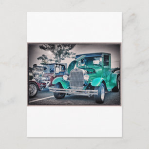 Vintage Classic Pickup Truck Photo Picture T Shirt Postcard