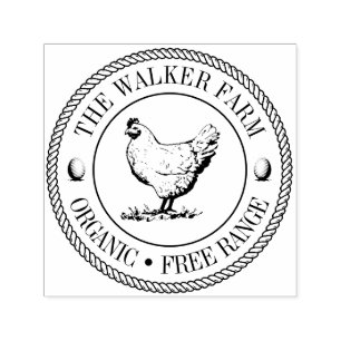 Vintage Classical ⎢ Personalised Egg Stamp