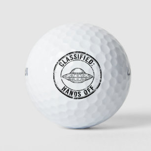 Vintage Classified: Hands Off UFO Golf Balls