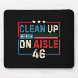 Vintage Clean Up In Aisle 46 American  Mouse Pad