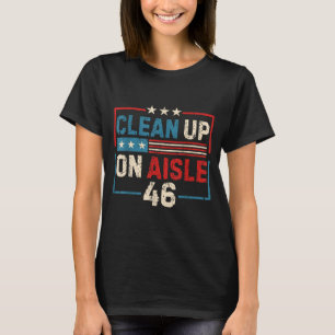 Vintage Clean Up In Aisle 46 American  T-Shirt