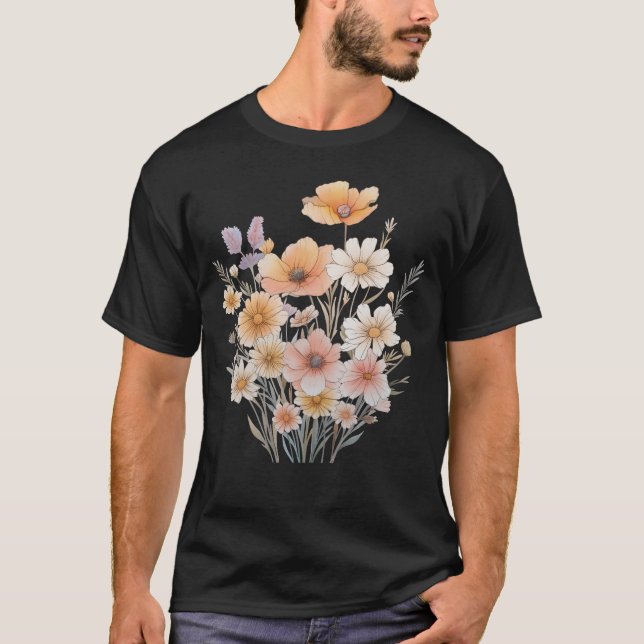 Vintage Clear Wildflower T-Shirt (Front)